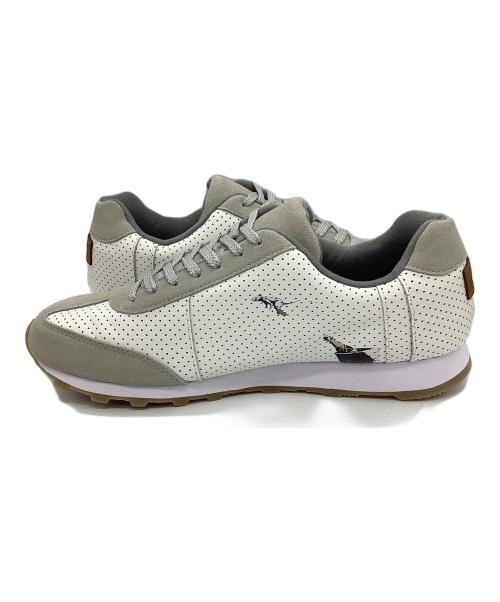 via SANGACIO（ヴィア・サンガチオ）via SANGACIO (ヴィア・サンガチオ) BRANDALISED (ブランダライズド) ローカットスニーカー ホワイト×グレー サイズ:29 未使用品の古着・服飾アイテム