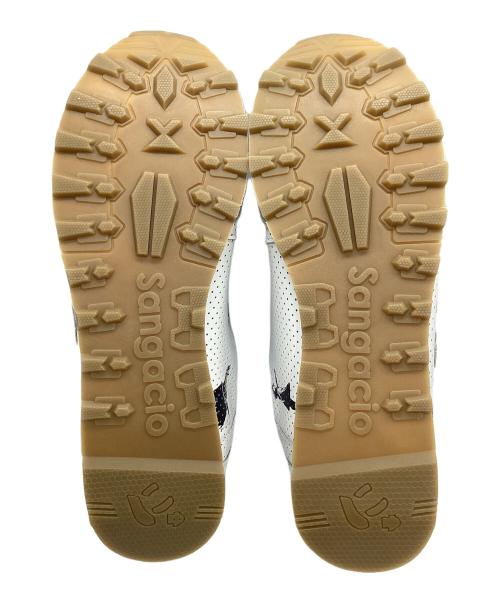 via SANGACIO（ヴィア・サンガチオ）via SANGACIO (ヴィア・サンガチオ) BRANDALISED (ブランダライズド) ローカットスニーカー ホワイト×グレー サイズ:29 未使用品の古着・服飾アイテム