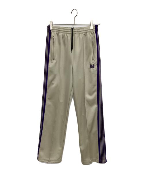 Needles（ニードルズ）Needles (ニードルズ) ジャージパンツ パープル×ベージュ サイズ:XSの古着・服飾アイテム