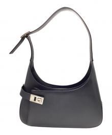 Salvatore Ferragamo（サルヴァトーレ フェラガモ）の古着「ワンショルダーバッグ」｜ブラック