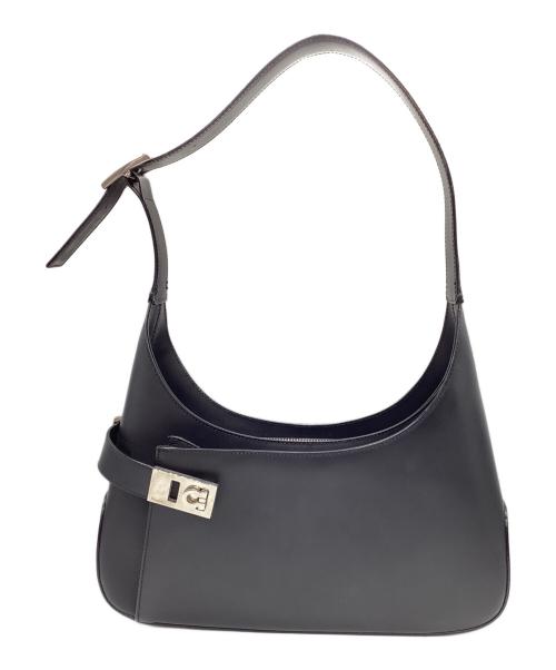 Salvatore Ferragamo（サルヴァトーレ フェラガモ）Salvatore Ferragamo (サルヴァトーレ フェラガモ) ワンショルダーバッグ ブラックの古着・服飾アイテム
