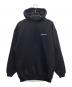 BALENCIAGA（バレンシアガ）の古着「Logo Medium Fit Hoodie」｜ブラック