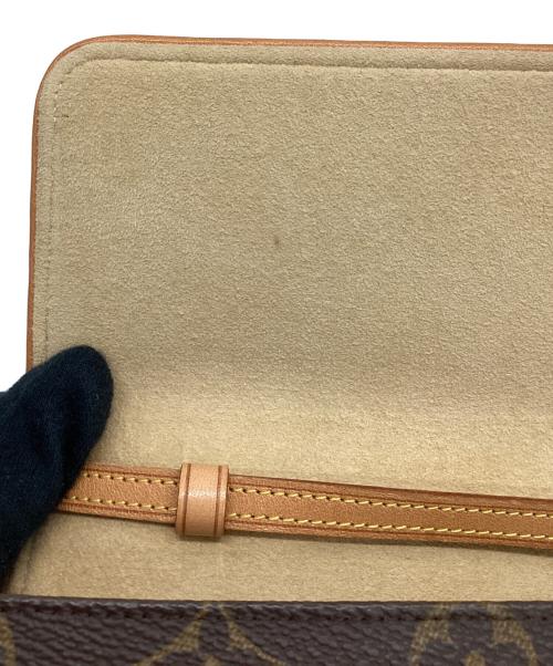 LOUIS VUITTON（ルイ ヴィトン）LOUIS VUITTON (ルイ ヴィトン) ポシェットツインGM ブラウンの古着・服飾アイテム
