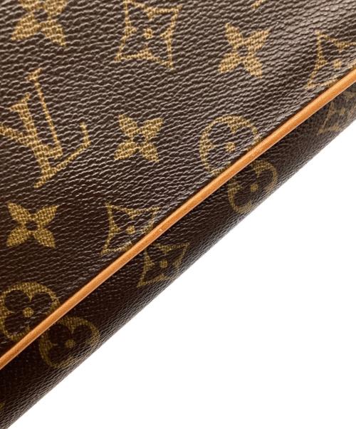 LOUIS VUITTON（ルイ ヴィトン）LOUIS VUITTON (ルイ ヴィトン) ポシェットツインGM ブラウンの古着・服飾アイテム