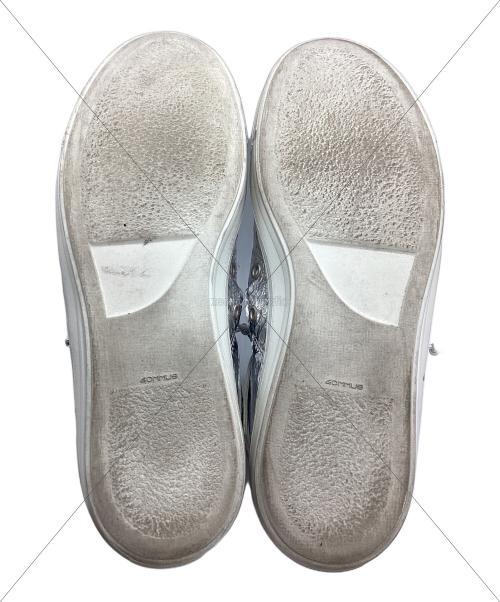 Maison Margiela（メゾンマルジェラ）Maison Margiela (メゾンマルジェラ) ハイカットスニーカー シルバー サイズ:44の古着・服飾アイテム