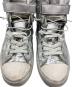 中古・古着 Maison Margiela (メゾンマルジェラ) ハイカットスニーカー シルバー サイズ:44：16000円