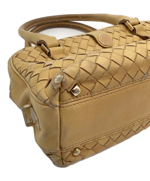 BOTTEGA VENETA（ボッテガベネタ）BOTTEGA VENETA (ボッテガベネタ) ショルダーバッグ　イントレチャート ブラウンの古着・服飾アイテム