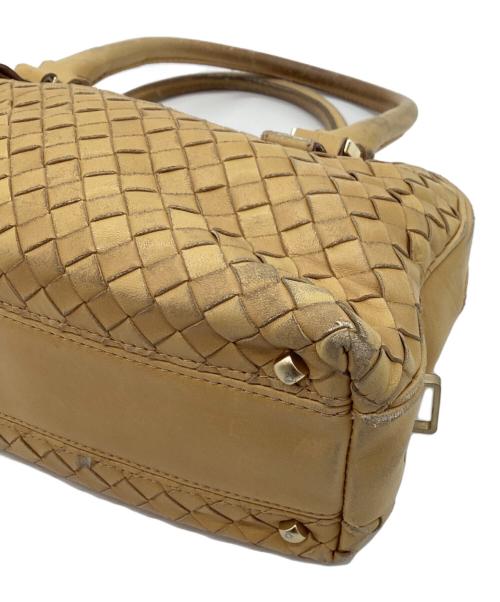 BOTTEGA VENETA（ボッテガベネタ）BOTTEGA VENETA (ボッテガベネタ) ショルダーバッグ　イントレチャート ブラウンの古着・服飾アイテム