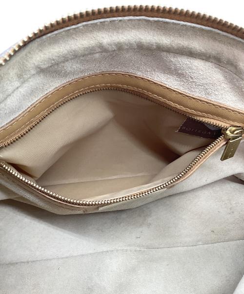 BOTTEGA VENETA（ボッテガベネタ）BOTTEGA VENETA (ボッテガベネタ) ショルダーバッグ　イントレチャート ブラウンの古着・服飾アイテム