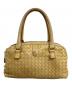 BOTTEGA VENETA（ボッテガベネタ）の古着「ショルダーバッグ　イントレチャート」｜ブラウン