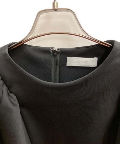 CELFORD（セルフォード）CELFORD (セルフォード) フレアスリーブブラウス ブラック サイズ:SIZE 36 未使用品の古着・服飾アイテム