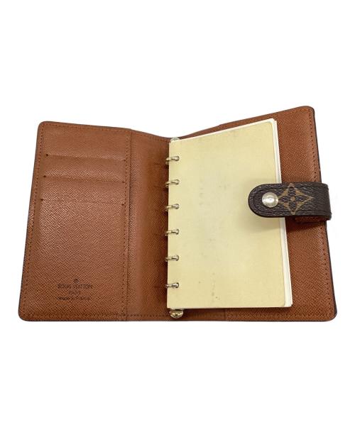 LOUIS VUITTON（ルイ ヴィトン）LOUIS VUITTON (ルイ ヴィトン) アジェンダPM ブラウンの古着・服飾アイテム