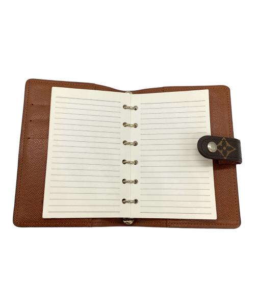 LOUIS VUITTON（ルイ ヴィトン）LOUIS VUITTON (ルイ ヴィトン) アジェンダPM ブラウンの古着・服飾アイテム