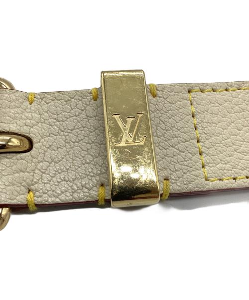 LOUIS VUITTON（ルイ ヴィトン）LOUIS VUITTON (ルイ ヴィトン) スハリ　サンチュール ホワイトの古着・服飾アイテム