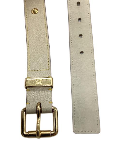 LOUIS VUITTON（ルイ ヴィトン）LOUIS VUITTON (ルイ ヴィトン) スハリ　サンチュール ホワイトの古着・服飾アイテム