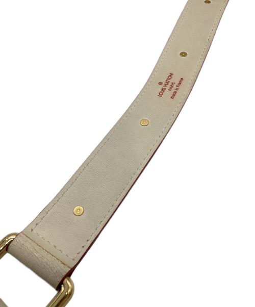 LOUIS VUITTON（ルイ ヴィトン）LOUIS VUITTON (ルイ ヴィトン) スハリ　サンチュール ホワイトの古着・服飾アイテム