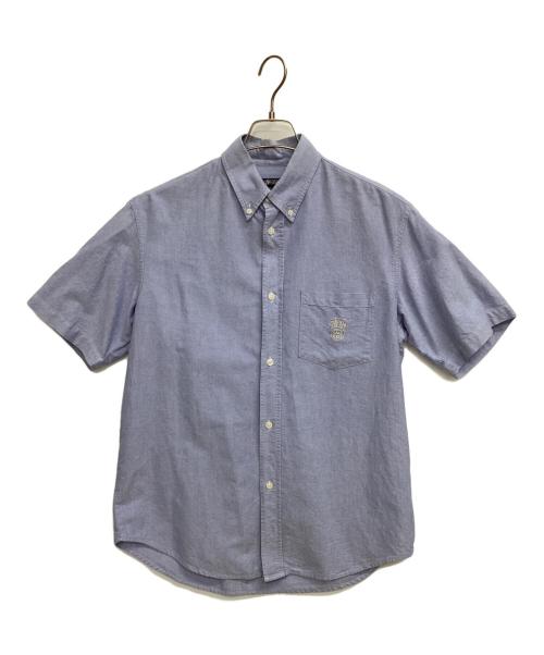 stussy（ステューシー）stussy (ステューシー) 半袖シャツ スカイブルー サイズ:Mの古着・服飾アイテム