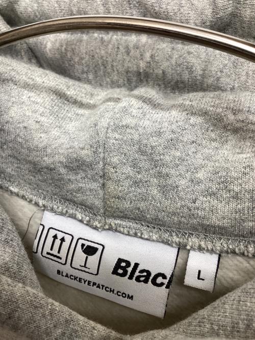 BlackEyePatch（ブラックアイパッチ）BlackEyePatch (ブラックアイパッチ) パーカー グレー サイズ:Lの古着・服飾アイテム