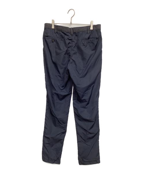 ISSEY MIYAKE（イッセイミヤケ）ISSEY MIYAKE (イッセイミヤケ) 切り替えパンツ ブラック サイズ:3の古着・服飾アイテム