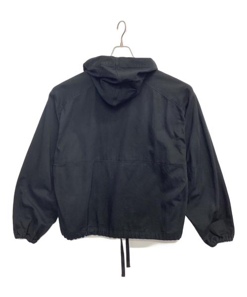 ANCELLM（アンセルム）ANCELLM (アンセルム) CAMO HOODIE JACKET ブラック サイズ:2の古着・服飾アイテム