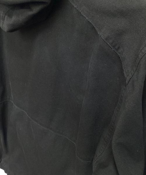 ANCELLM（アンセルム）ANCELLM (アンセルム) CAMO HOODIE JACKET ブラック サイズ:2の古着・服飾アイテム