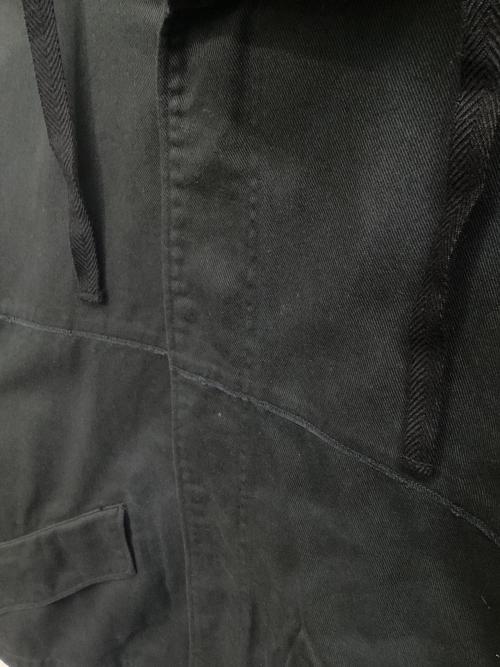 ANCELLM（アンセルム）ANCELLM (アンセルム) CAMO HOODIE JACKET ブラック サイズ:2の古着・服飾アイテム