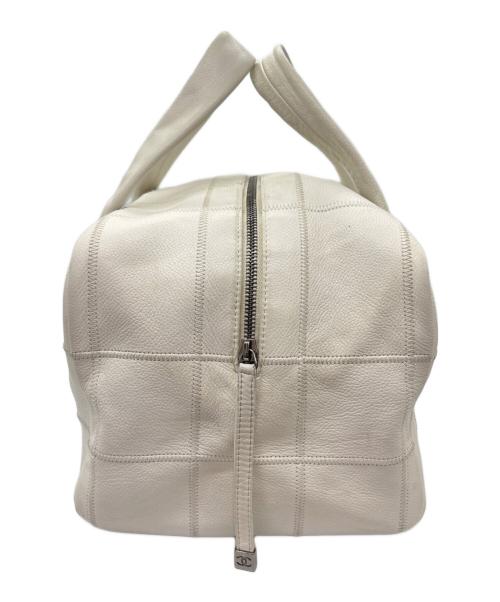 CHANEL（シャネル）CHANEL (シャネル) チョコバー/ハンドバッグ ホワイトの古着・服飾アイテム