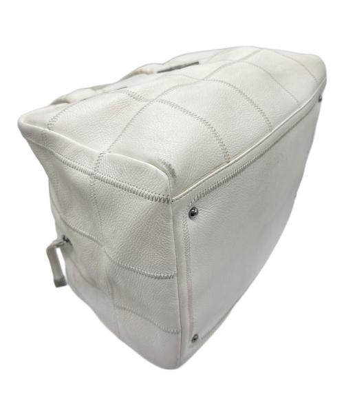 CHANEL（シャネル）CHANEL (シャネル) チョコバー/ハンドバッグ ホワイトの古着・服飾アイテム