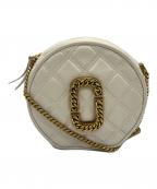 THE MARC JACOBSザマークジェイコブス）の古着「THE STATUS ROUND CROSSBODY」｜ベージュ×ゴールド