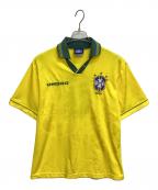 UMBROアンブロ）の古着「ゲームシャツ」｜イエロー