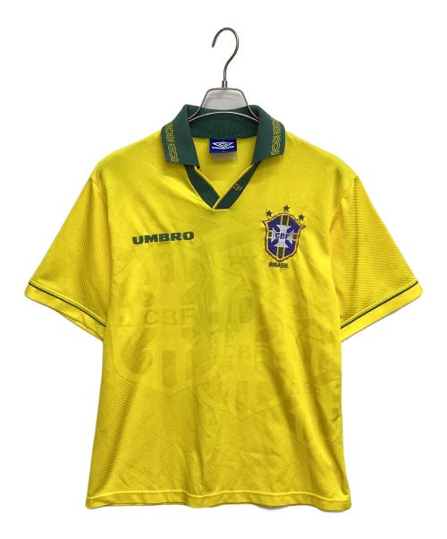 UMBRO（アンブロ）UMBRO (アンブロ) ゲームシャツ イエロー サイズ:Lの古着・服飾アイテム