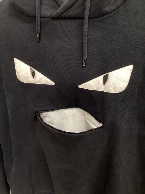 FENDI（フェンディ）FENDI (フェンディ) パーカー ブラック サイズ:52の古着・服飾アイテム