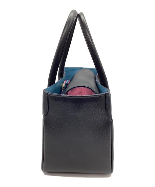 A.D.M.J.（エーディーエムジェイ）A.D.M.J. (エーディーエムジェイ) ハンドバッグ ブラックの古着・服飾アイテム