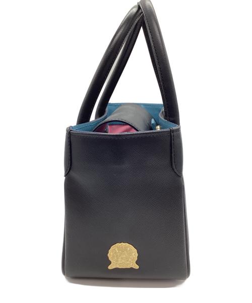 A.D.M.J.（エーディーエムジェイ）A.D.M.J. (エーディーエムジェイ) ハンドバッグ ブラックの古着・服飾アイテム