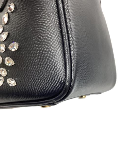 A.D.M.J.（エーディーエムジェイ）A.D.M.J. (エーディーエムジェイ) ハンドバッグ ブラックの古着・服飾アイテム