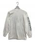 SUPREME (シュプリーム) Aeon Flux L/S Tee ホワイト サイズ:M：10000円