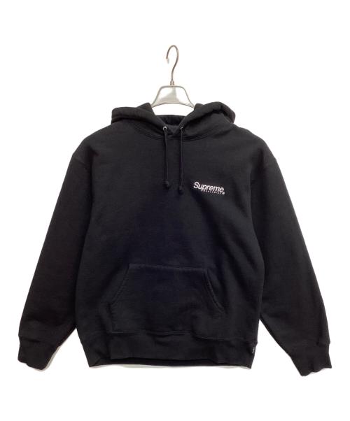 SUPREME（シュプリーム）Supreme (シュプリーム) worldwide hooded sweatshirt ブラック サイズ:Lの古着・服飾アイテム