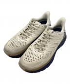 HOKAONEONEホカオネオネ）の古着「CLIFTON 7」｜ベージュ×ブルー