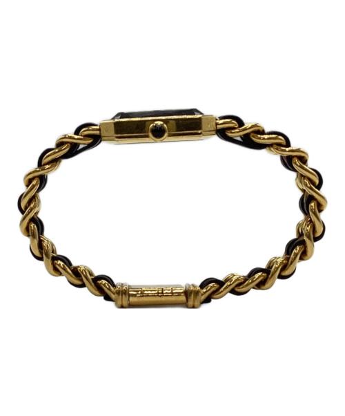 CHANEL（シャネル）CHANEL (シャネル) プルミエールL ブラック×ゴールドの古着・服飾アイテム