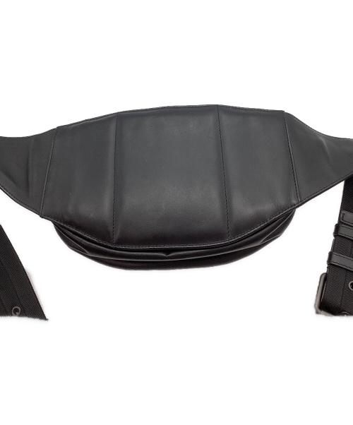 BOTTEGA VENETA（ボッテガベネタ）BOTTEGA VENETA (ボッテガベネタ) イントレチャートウエストバッグ ブラックの古着・服飾アイテム