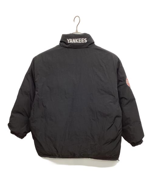 PERUSHU（ペルーシュ）Perushu (ペルーシュ) MLB (エムエルビー) 中綿ジャケット ブラック サイズ:Mの古着・服飾アイテム