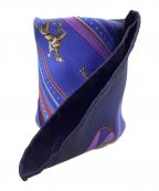 HERMESエルメス）の古着「シルクスカーフ」｜ネイビー