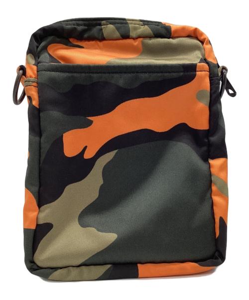 PORTER（ポーター）PORTER (ポーター) SHOULDER BAG(VERTICAL)　PS CAMO ブラック×オレンジ×グリーンの古着・服飾アイテム