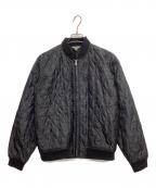 GOOD DESIGN SHOP COMME des GARCONSグッドデザインショップ コムデギャルソン）の古着「バックプリントキルティングジャケット」｜ブラック
