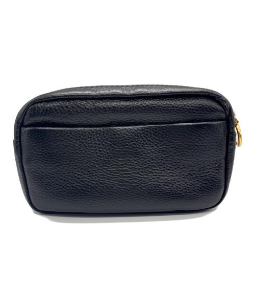 TORY BURCH（トリーバーチ）TORY BURCH (トリーバーチ) ショルダーポーチ ブラックの古着・服飾アイテム