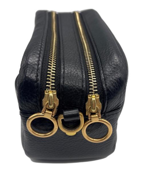 TORY BURCH（トリーバーチ）TORY BURCH (トリーバーチ) ショルダーポーチ ブラックの古着・服飾アイテム