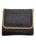 STELLA McCARTNEY（ステラマッカートニー）の古着「3つ折り財布」｜ブラック×ゴールド