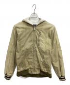 stussyステューシー）の古着「フーデッドジャケット」｜カーキ