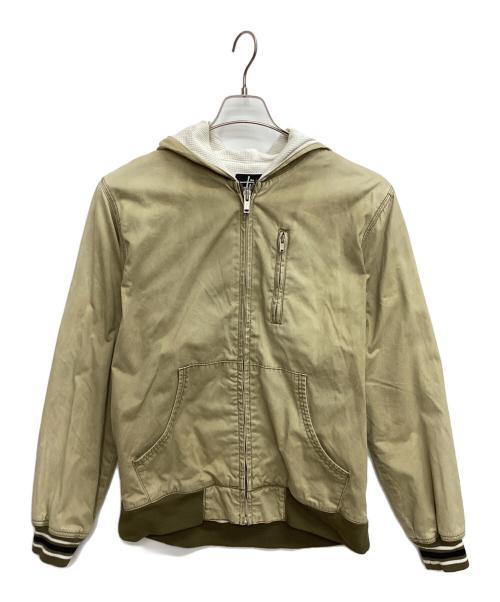 stussy（ステューシー）stussy (ステューシー) フーデッドジャケット カーキ サイズ:Mの古着・服飾アイテム