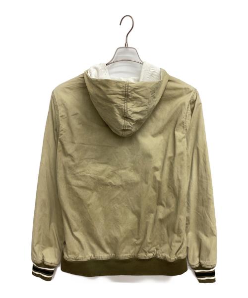 stussy（ステューシー）stussy (ステューシー) フーデッドジャケット カーキ サイズ:Mの古着・服飾アイテム